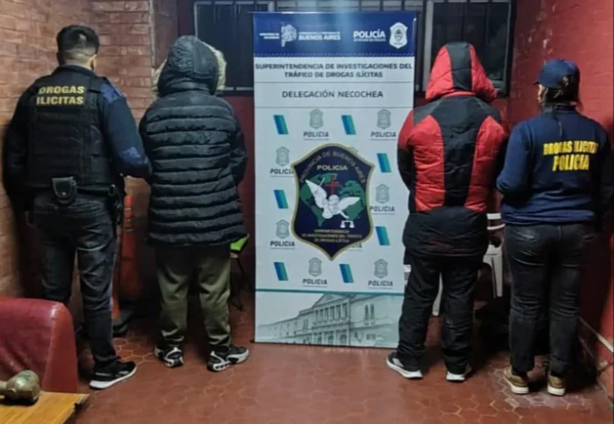 Tres allanamientos en Quequén por venta de drogas: dos detenidos