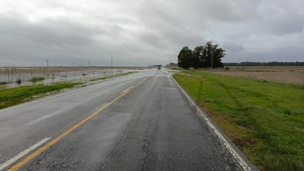Estado de las rutas tras el temporal: persiste el corte total en la Ruta 228