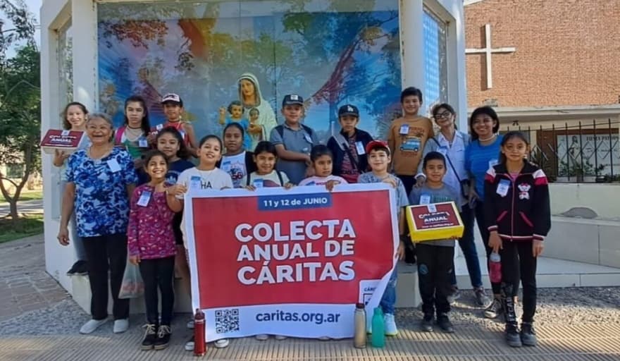 Organizan la Colecta Anual de Cáritas en Necochea y Quequén bajo el lema 70 años alentando la esperanza