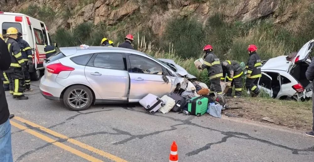 Tragedia en Tornquist: cuatro muertos tras un choque frontal en el Abra de la Ventana