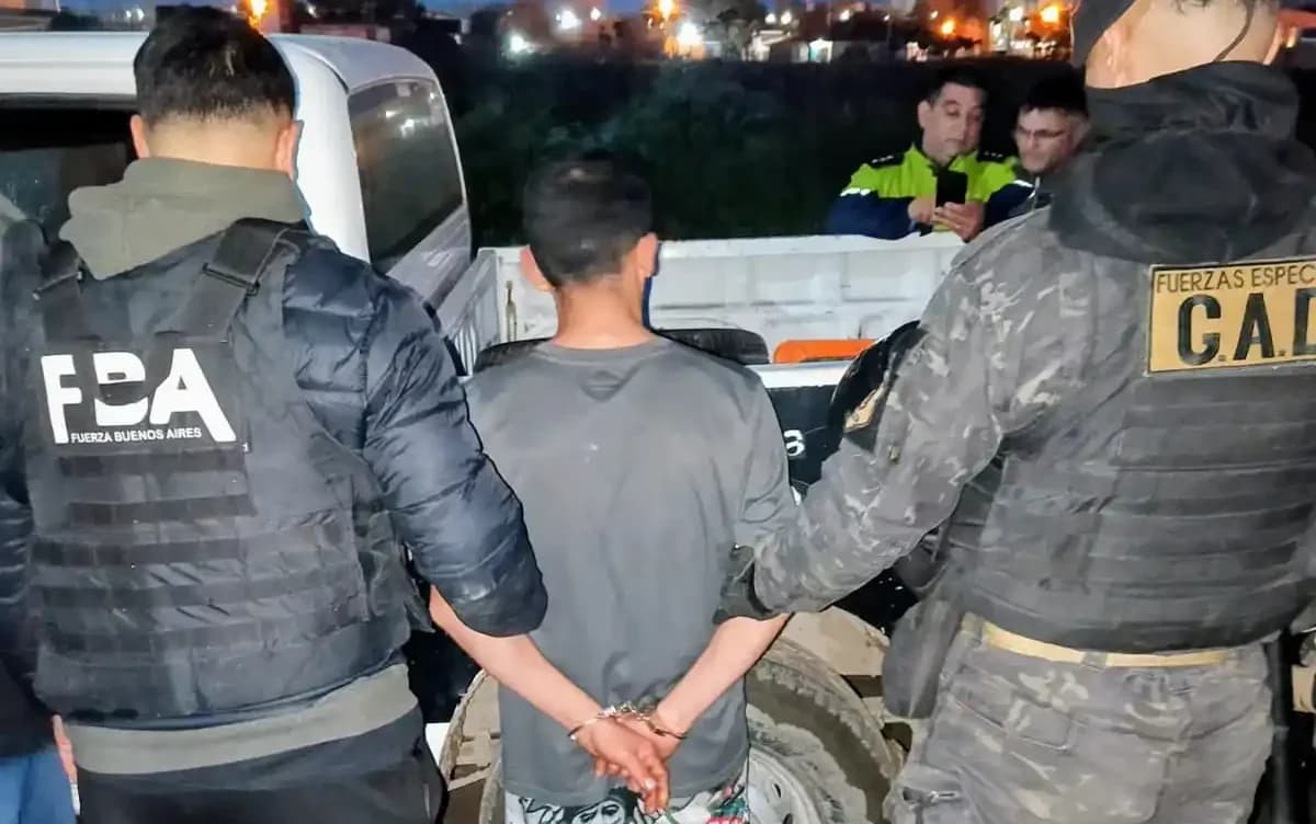 Allanamiento en Necochea por amenazas y uso de armas de fuego