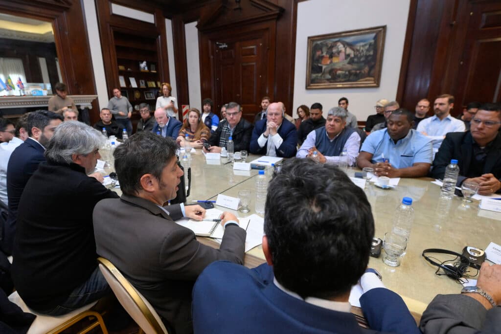 Pablo Moyano manifestó respaldo sindical a Kicillof y pidió unidad frente a las medidas nacionales