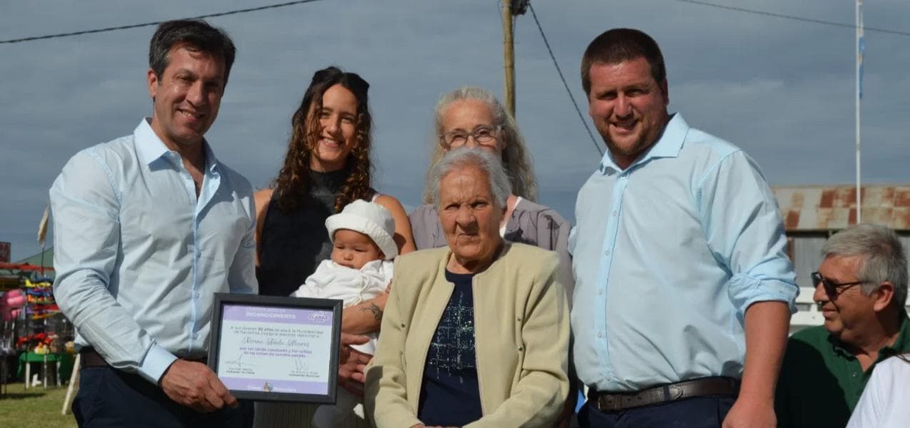 Claraz conmemoró su 117° aniversario con un acto oficial