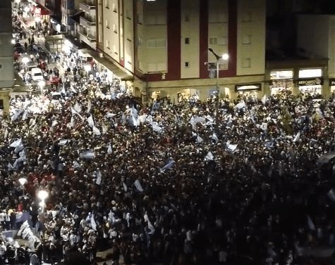 Necochea volvió a explotar de alegría: multitudinarios festejos tras la clasificación de Argentina