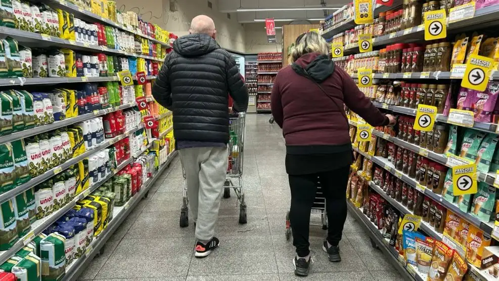 Marcado descenso en las ventas de los supermercados