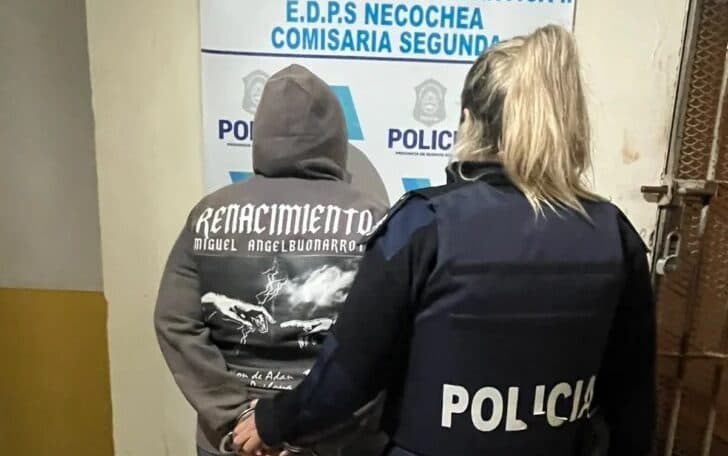 Tres aprehendidos tras un violento enfrentamiento con la Policía en Quequén