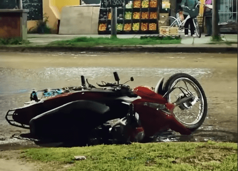 Murió el motociclista que había resultado gravemente herido en un choque en avenida 74 y 71