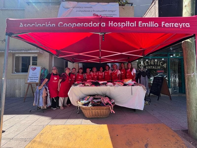 La Cooperadora del Hospital Ferreyra extiende el horario de su feria solidaria en septiembre