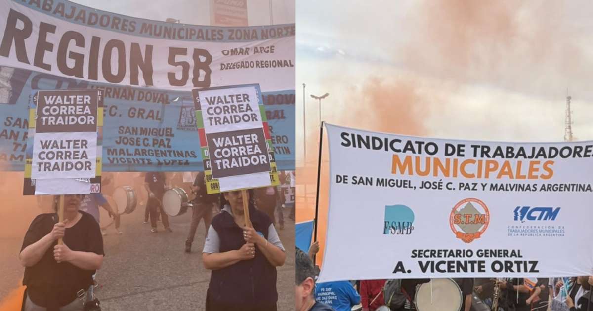 Municipales endurecen el conflicto y crece la presión de los intendentes sobre Walter Correa