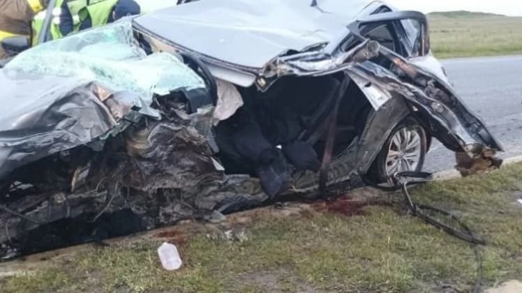 Violento despiste en la Ruta 11: un conductor de 21 años sufrió graves heridas